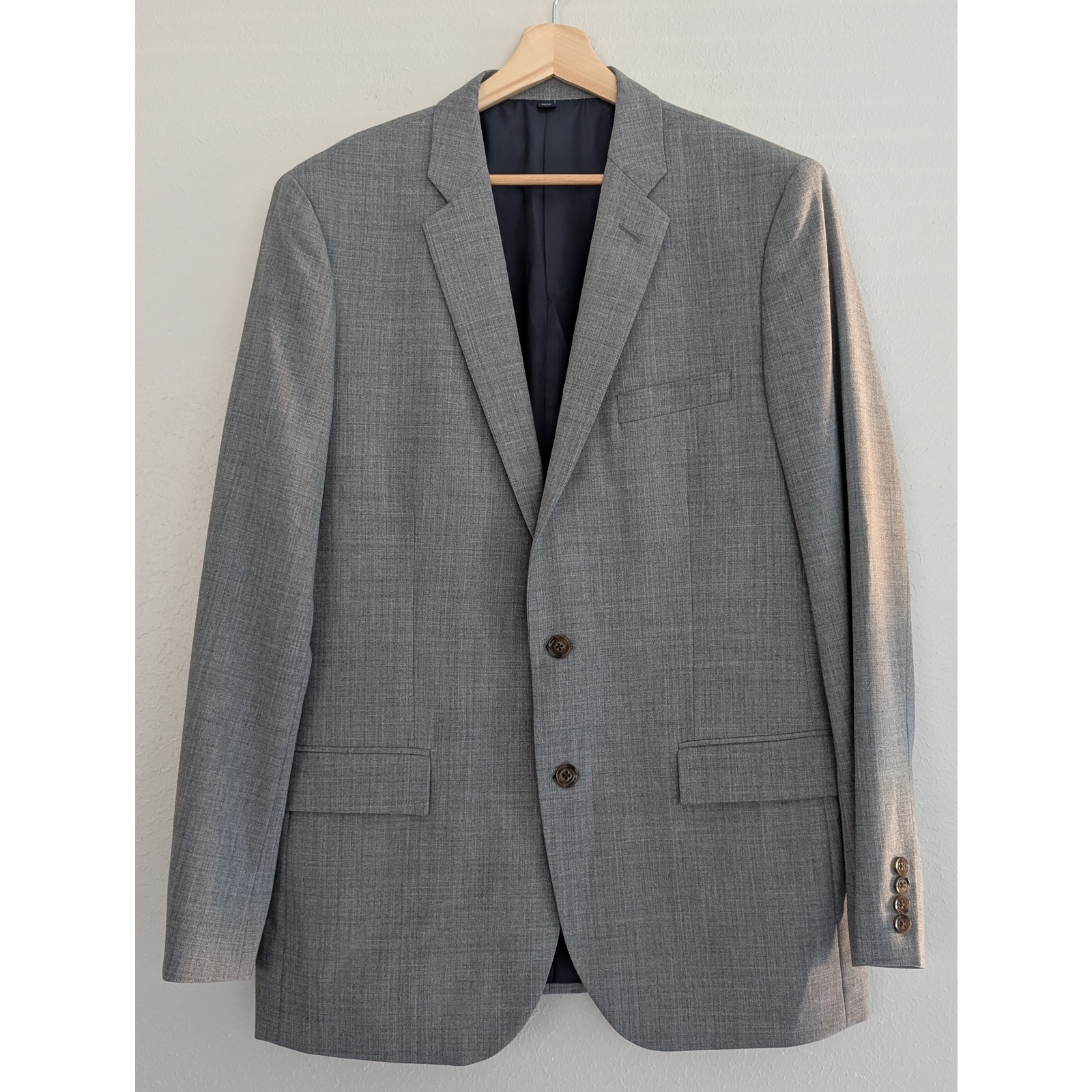 Nwt J.Crew Thompson Suit Jacket Blazer Sport Coat Gray Size 44l $199 G6752